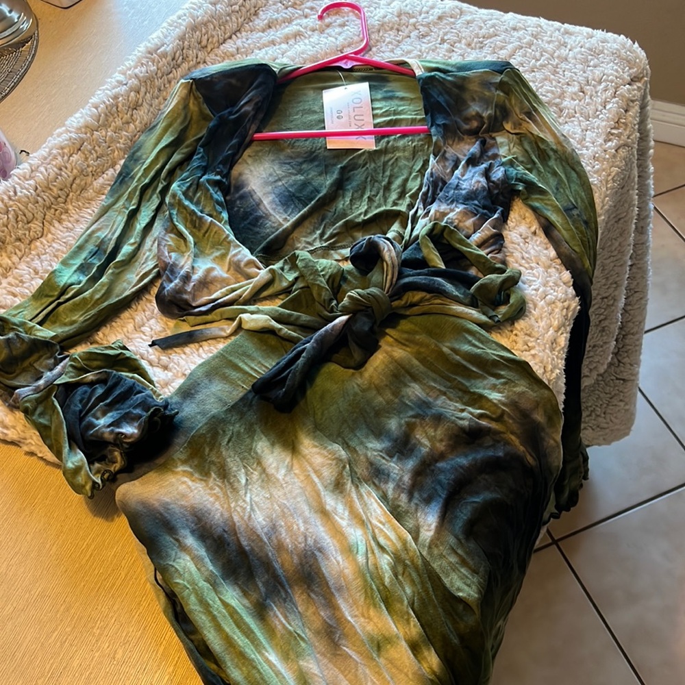 Brand new Erykah tie dye set, size small, 2 pieces